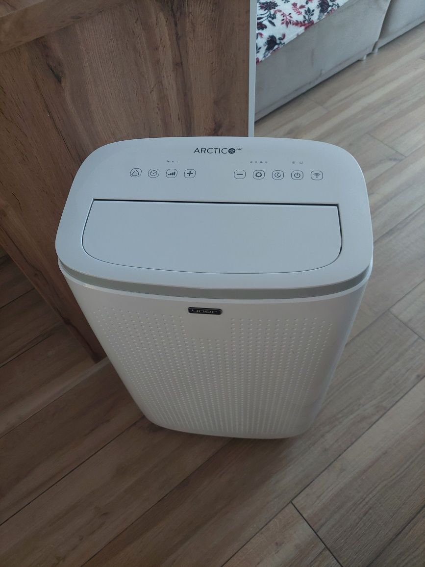 Klimatyzator przenośny Cichy 4,7kW 75m2 Yoer Osuszacz 80L WiFi Pompa