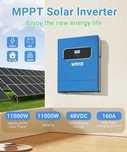 Falownik Inwerter Anenji 11kW OFF GRID Wi-fi Gwar 48V 2xmppt