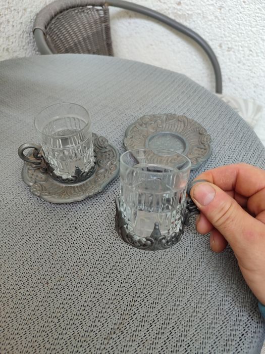 Стопки с подстаканником