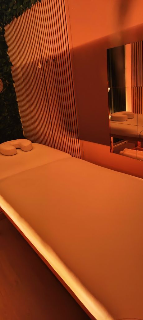 Massagem relaxante e depilação