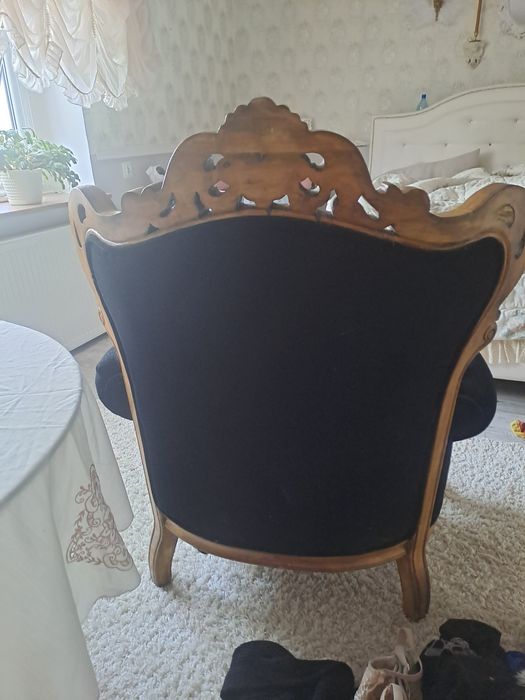 Fotel boho glamour cena tylko do konca tyg  ludwik stylowy uszak