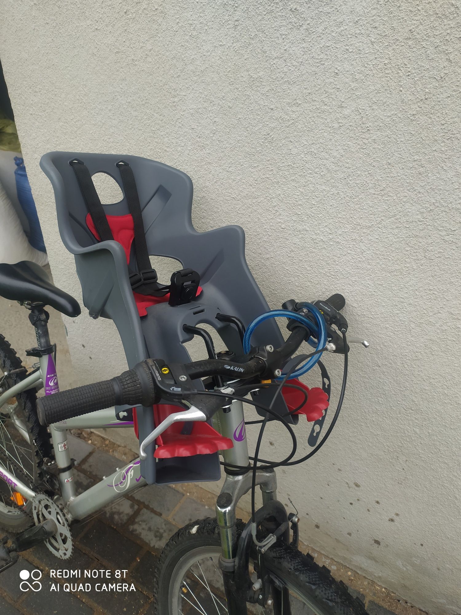 Krzesełko nosidełko na rower nowe