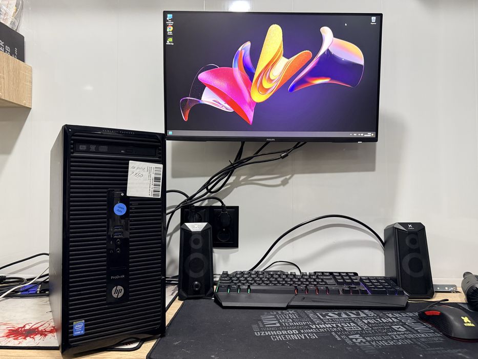 Компьютер системний блок Ігровий  intel i5+ssd256+16 ddr+ gtx 1650 OC