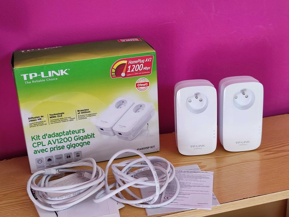 Kit TP-Link AV1200 Gigabit - 2 Adaptadores