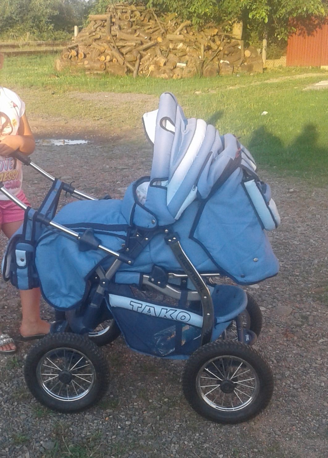 Дитяча коляска для хлопчика