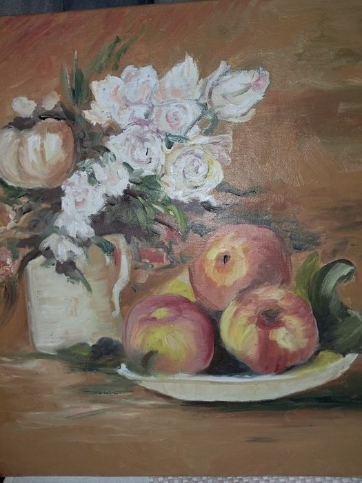 Quadro em tela pintado a acrilico