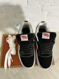 Кеди Vans KNU Skool Black White Platform ванси 38 39 розмір