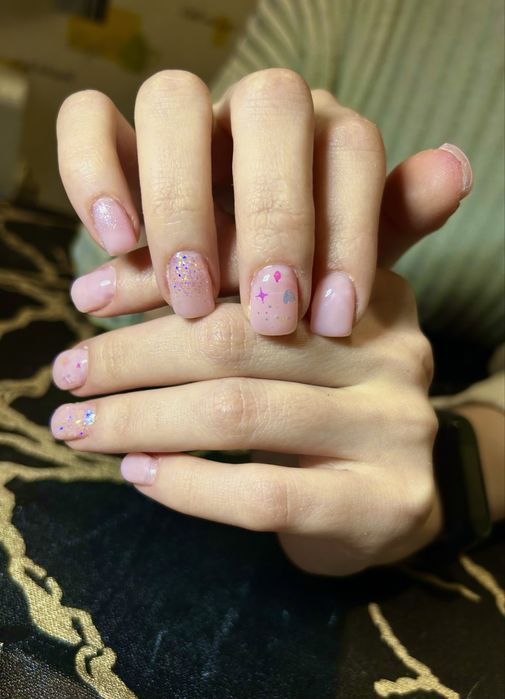 Гель лак, манікюр 400грн, нарощення нігтів 600грн