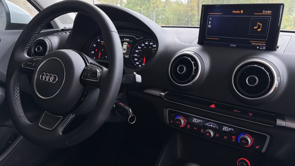 Audi A3 Sedan 2.0 TFSI 220 KM quattro • Automat • LED • Super Stan
