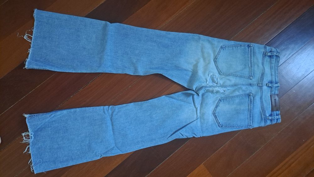 Calças ganga Tam 34