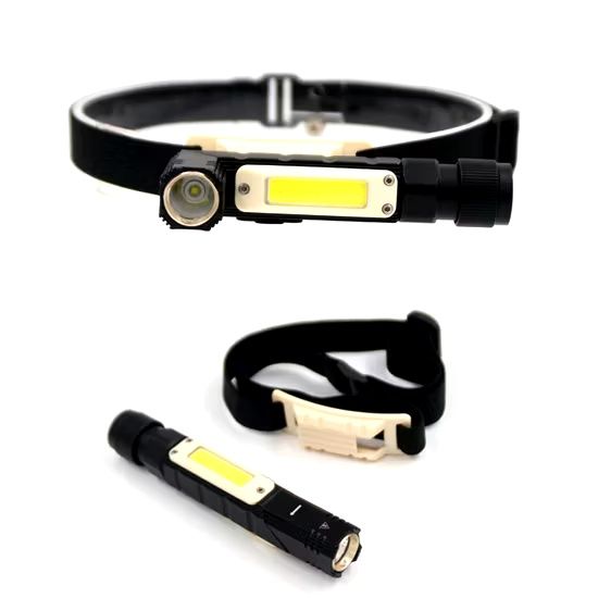Ліхтар з магнітом Y112 USB XPG/COB акумуляторний
