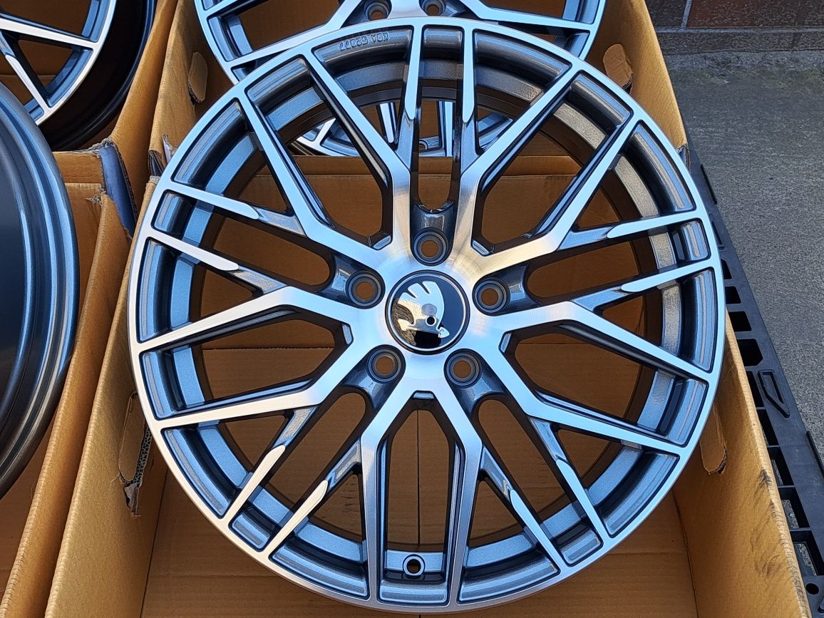 ALUFELGI NOWE Skoda 17 5x112 Yeti Kodiaq Superb Octavia Karoq ET35 RS4