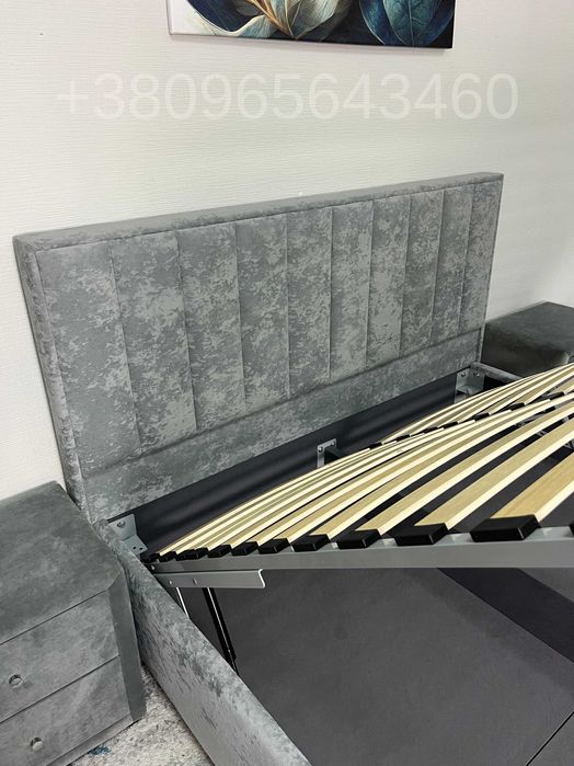 НАЯВНОСТЬ! М'яке ліжко Оскар з підйомним механізмом Надійна фурнітура