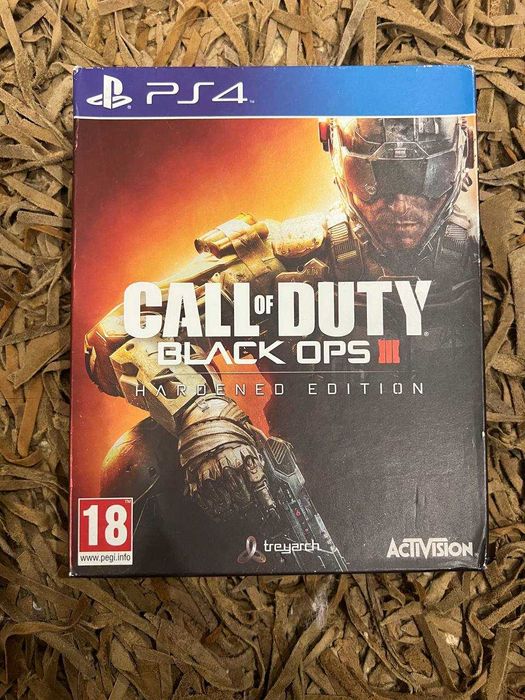 jogo ps4 -> call of duty : black ops III -> hardened edition