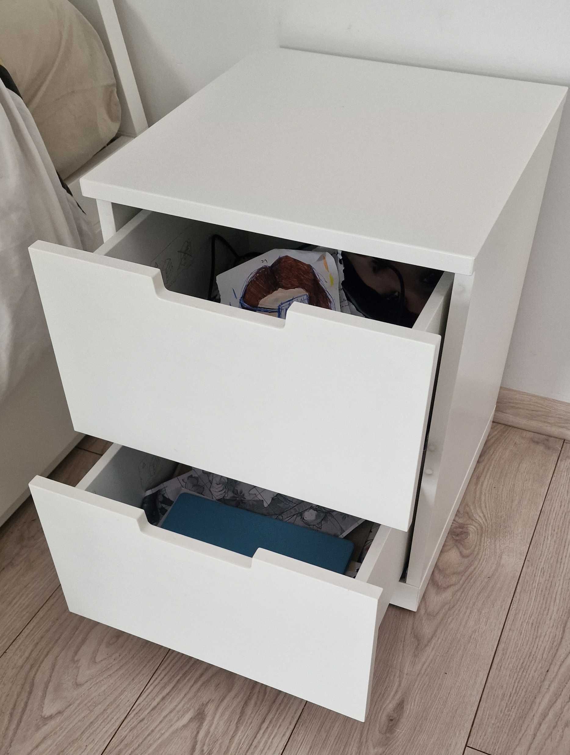 IKEA NORDLI komoda z szufladami biała