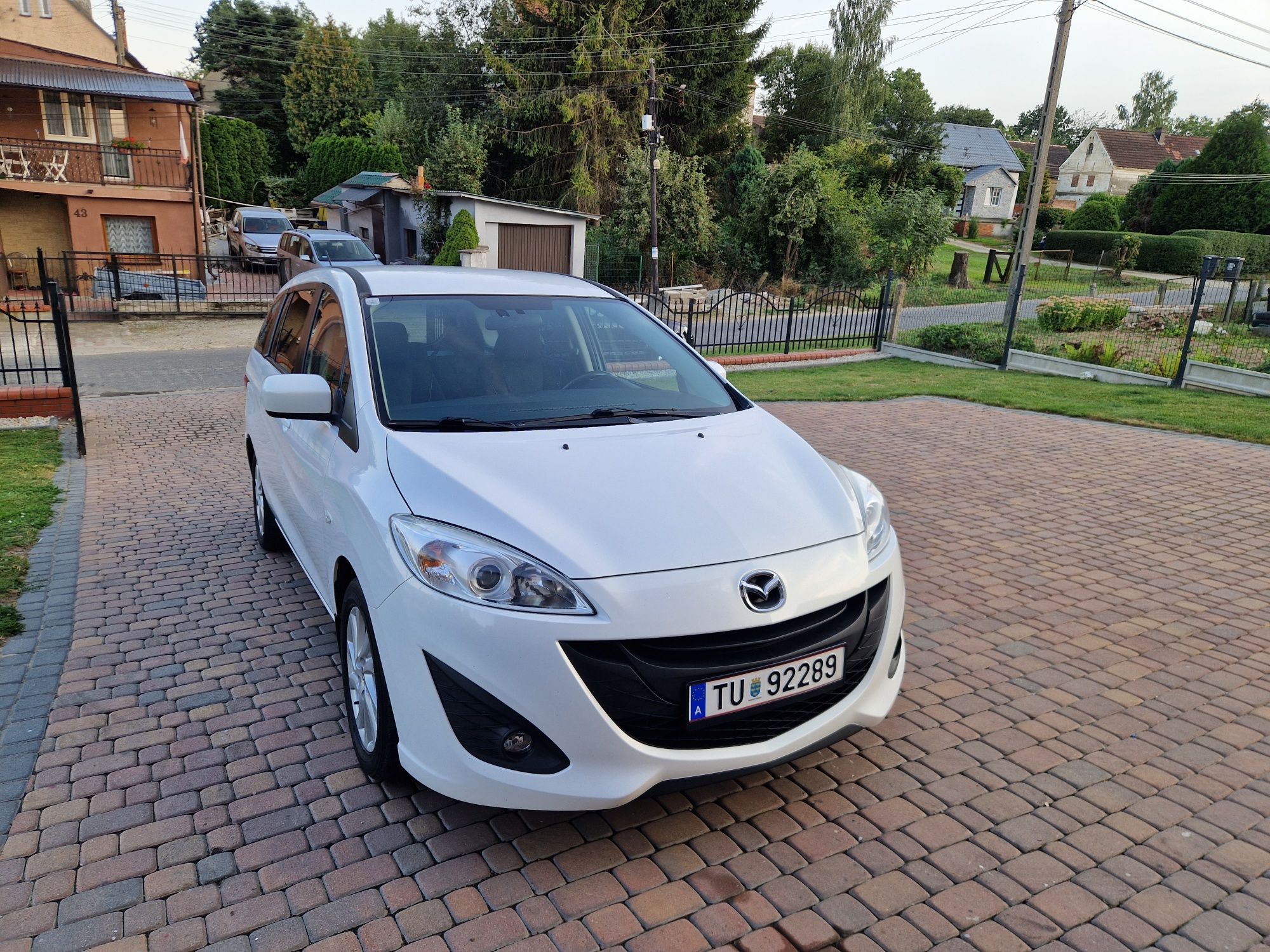 Mazda 5 Biała PERŁA, 7osób,Super Stan!!!