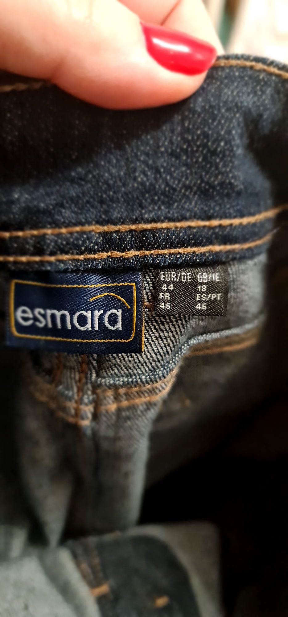 Spódnica jeans Elastyczna rozm. 44