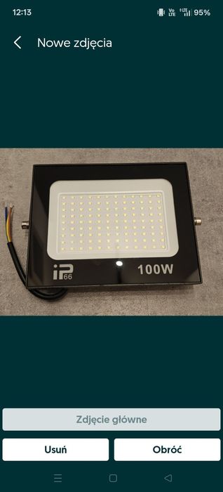 Lampa Led halogenowa