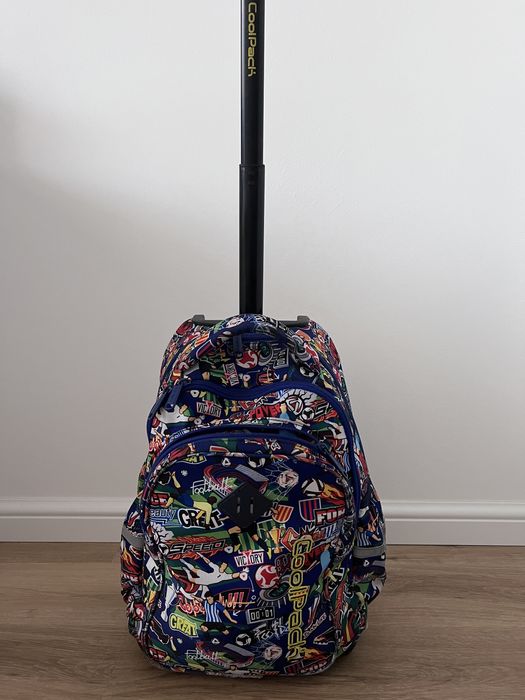 CoolPack Plecak na kółkach Football-Gratis