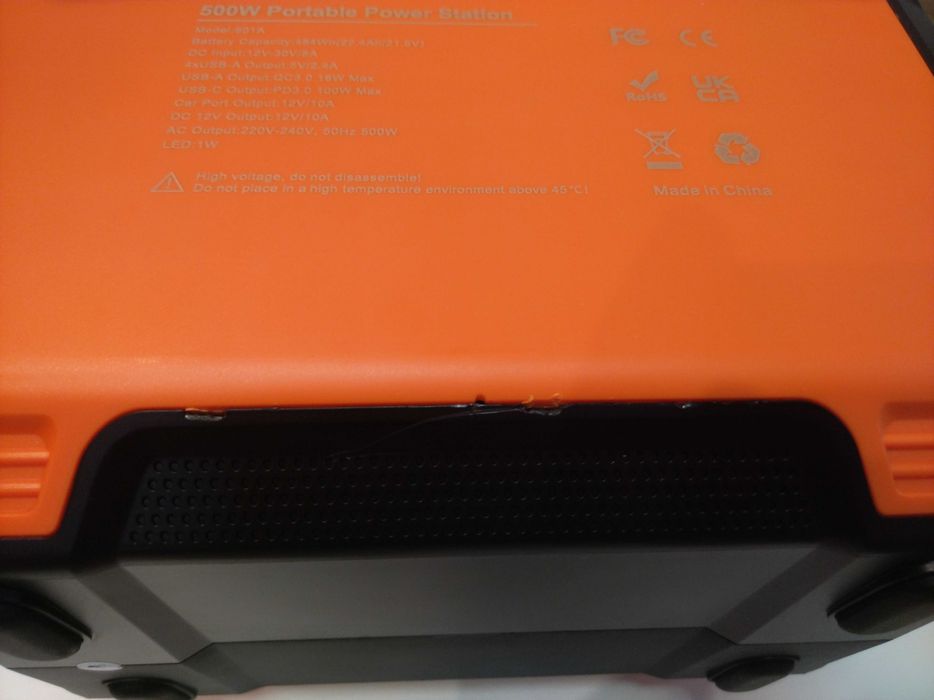 Зарядна станція Ecoplay 501A 500W, портативная зарядная станция 500W