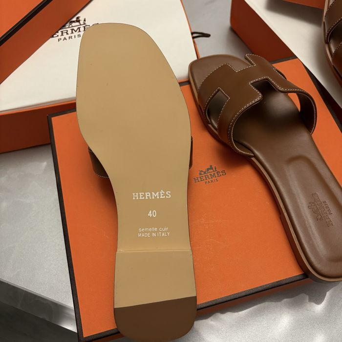 Hermes oran сандали, шльопанці