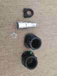 Fanatec QR1 base e wheel side originais