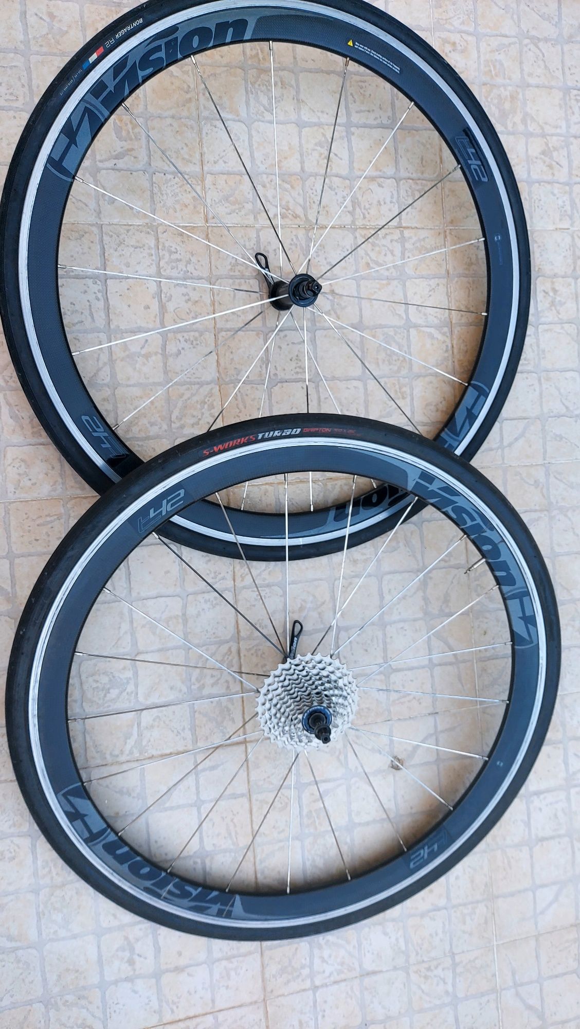 Rodas Vision Team 42 carbono