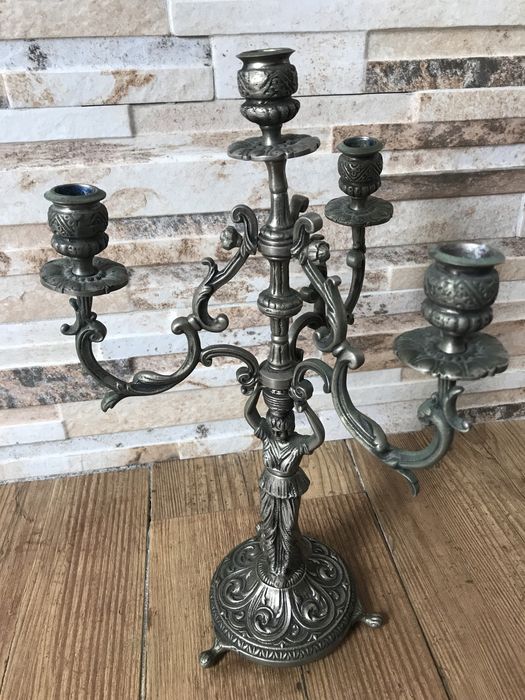 Castiçal em estanho