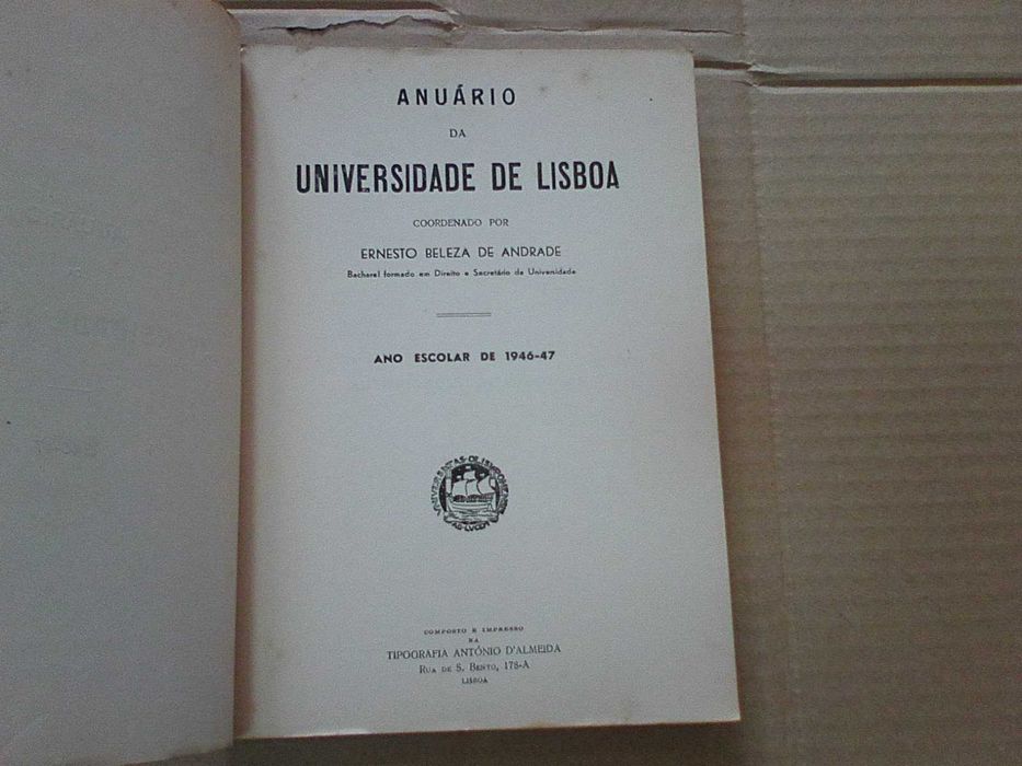 Anuário da Universidade de Lisboa 1946-47