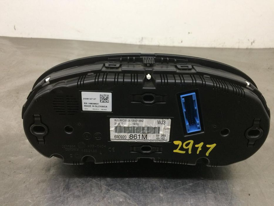 Quadrante / painel de instrumentos VOLKSWAGEN Polo (6R, 6C)