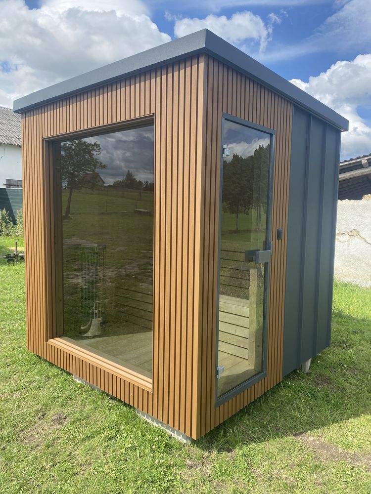Nowa Sauna Ogrodowa Dostępna od ręki