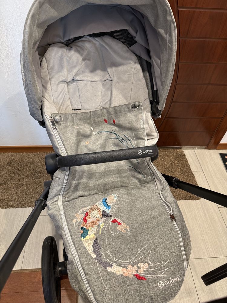 Cybex Priam Platinum Koi gondola spacerówka fotelik crystalized