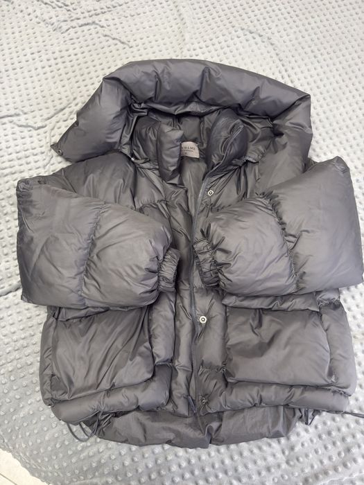 Зимова куртка-пуховик сіра | Дуже тепла