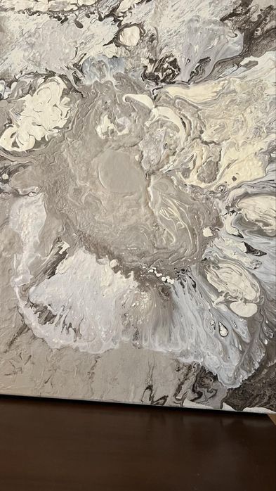 Tela acrilica abstrata 60x70 cm