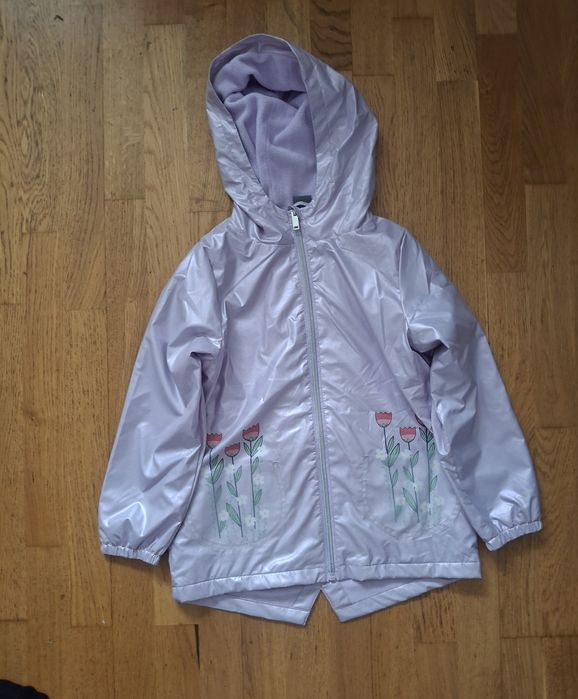 Kurtka przeciwdeszczowa dla dziewczynki
