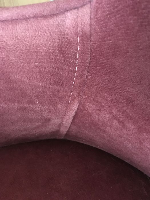 Krzesło drewniane tapicerowane pudrowy róż