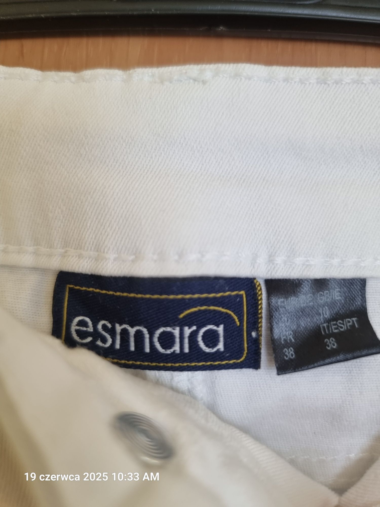 Zestaw jeansowy spodnie i spódnica