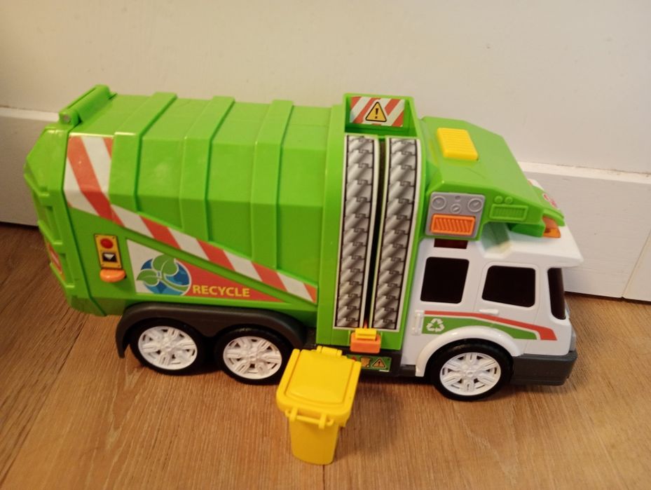 Śmieciarka Dickie światło dźwięk ruchomy kosz