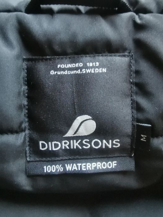 Nowa kurtka zimowa Parka Didriksons Storm System M/L Granat Navy Blue