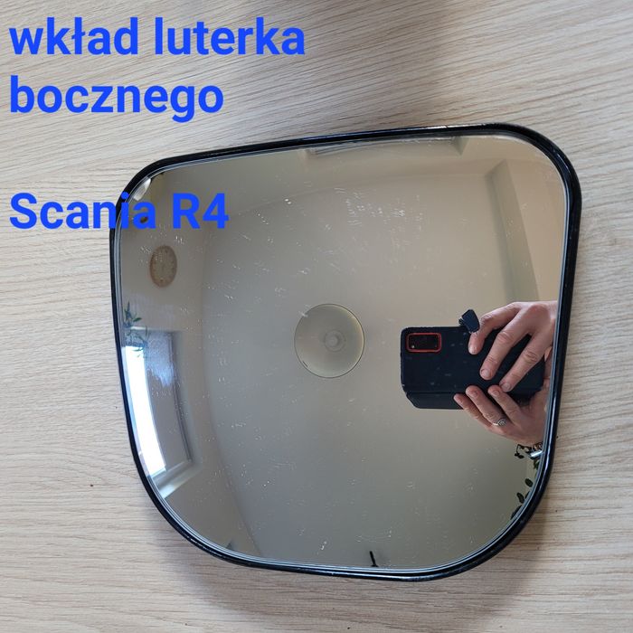 Wkład lustra bocznego,  Lusterko podgrzewane  Scania