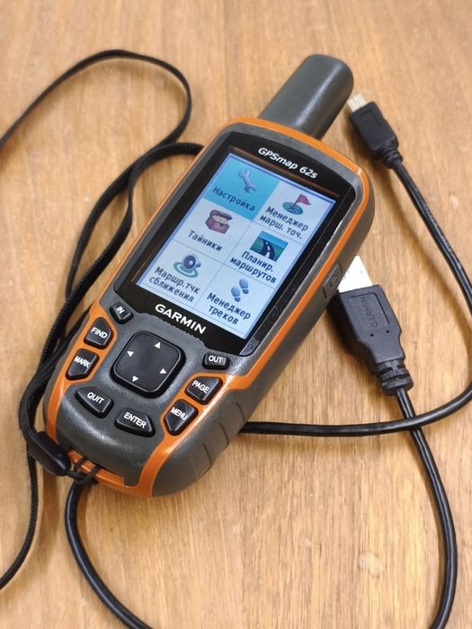 gps навігатор навигатоp Garmin GPSMAP 62s гармін гармин