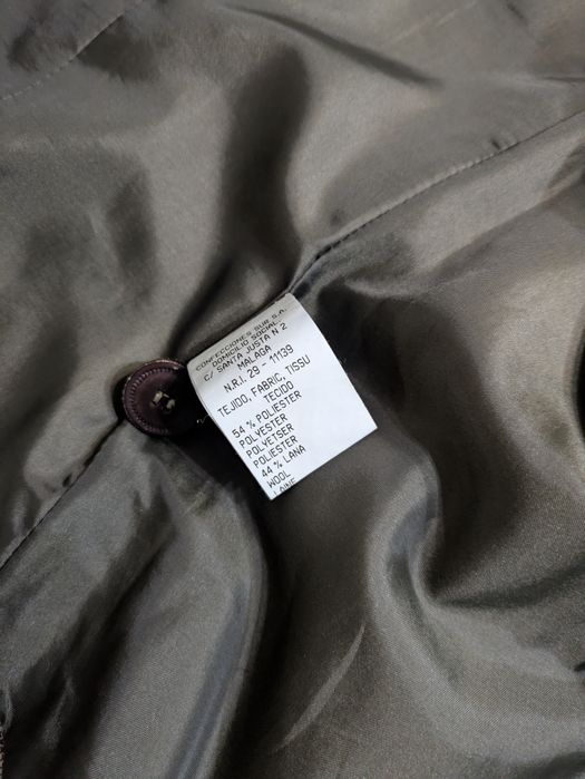 Blazer xadrez castanho