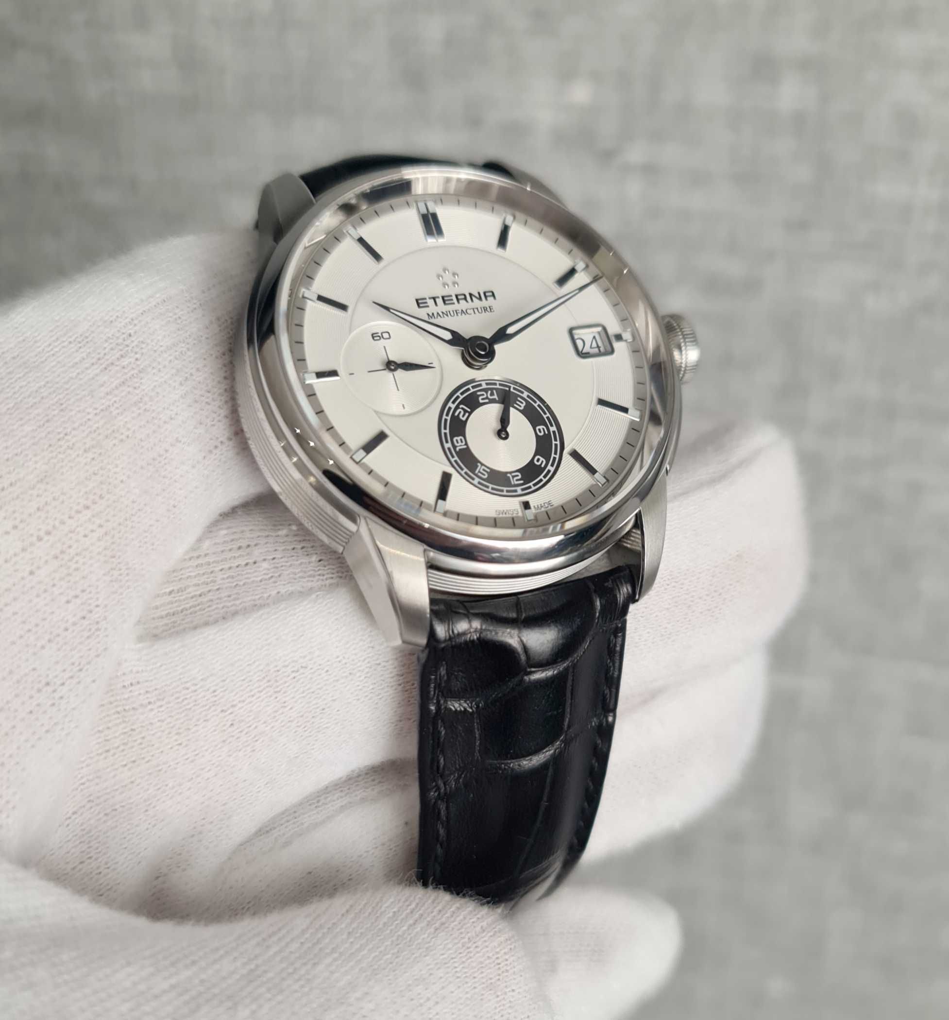 Чоловічий годинник Eterna Adventic Automatic GMT 42mm Manufacture