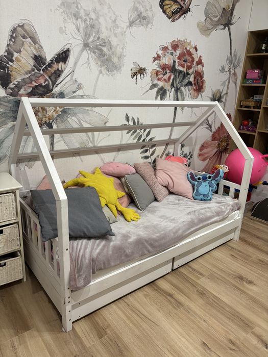 Łóżko Dziecięce Domek