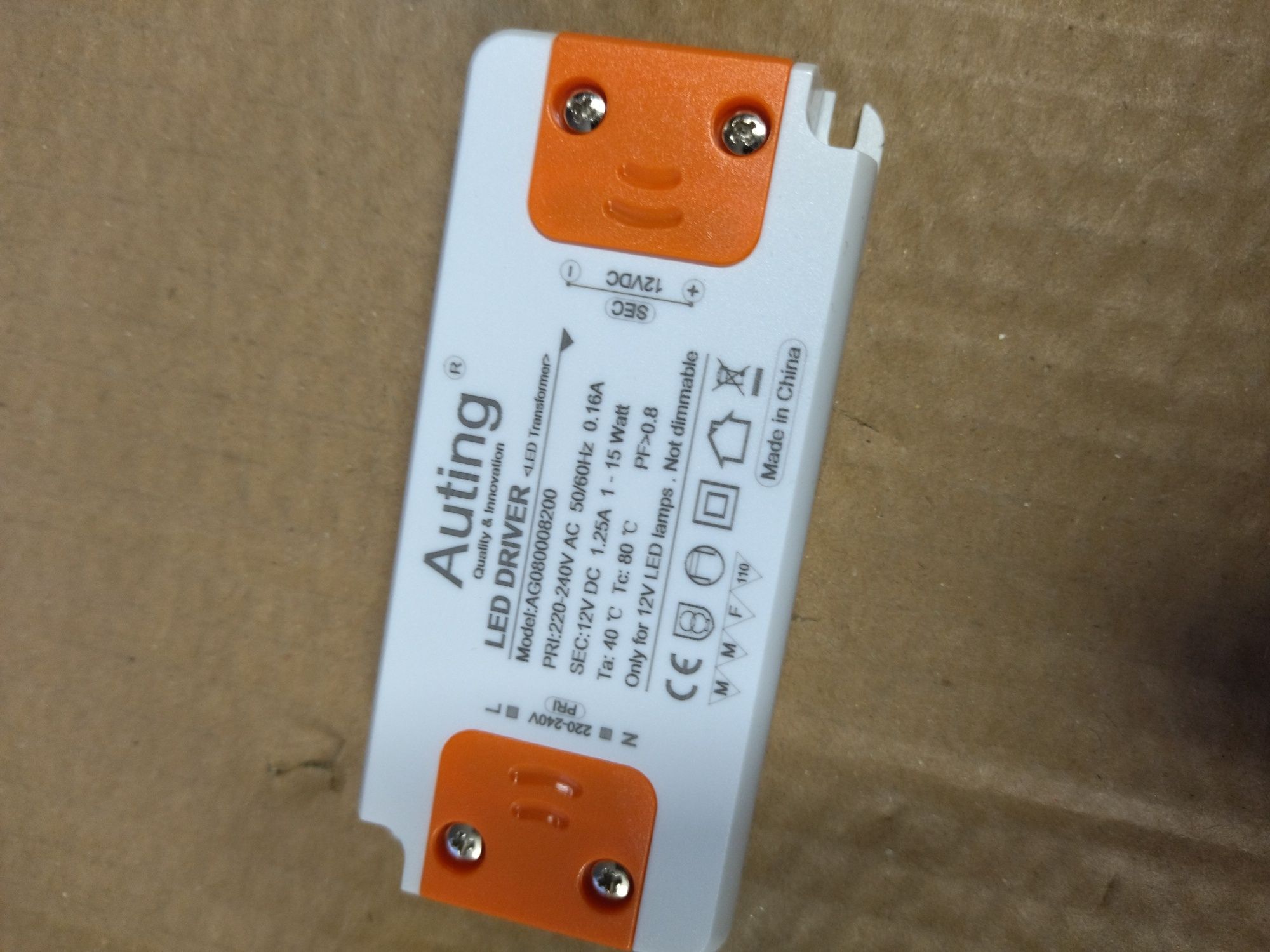Transformator LED 12V 1.25A (X6*)