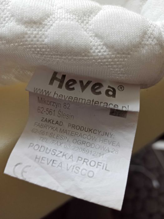 Poduszka profilowana Hevea Visco 50x33 , połowa ceny !