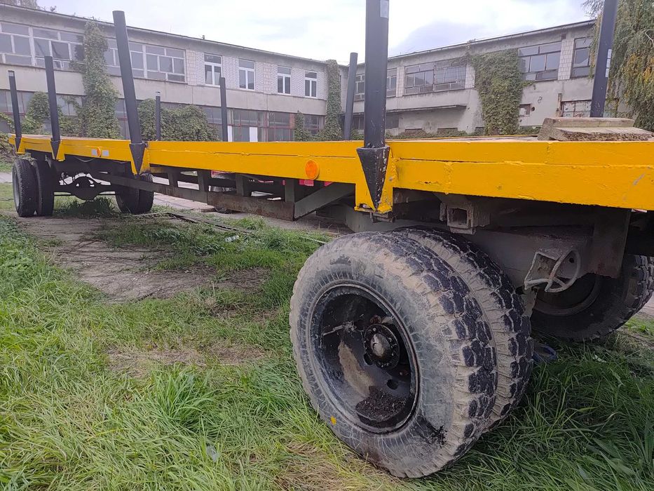 Przyczepa do bali, kostek 10m ładowność 10T ZREMB Autosan P-101