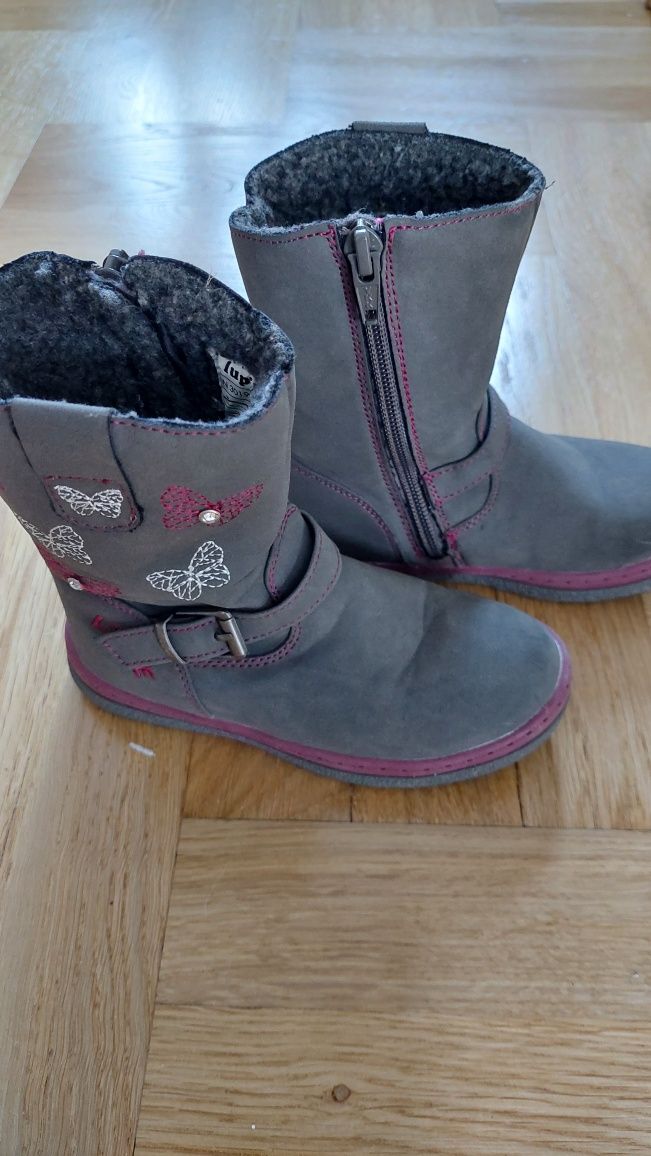 Buty zimowe za kostkę