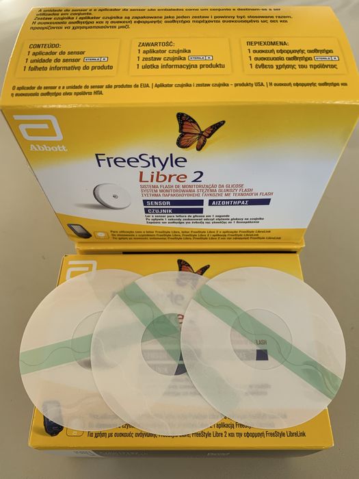 Sprzedam sensor freestyle LIBRE 2. Ważność XII 2026. Plaster w cenie