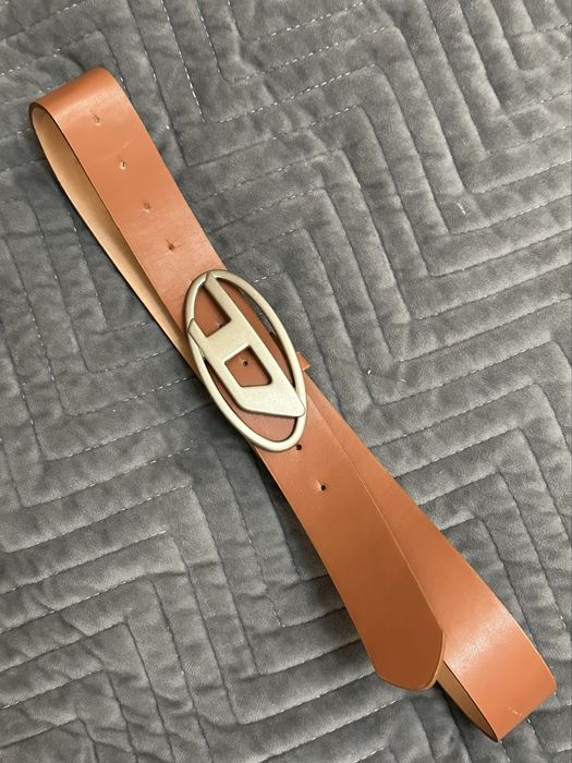 Ремень Diesel коричневый Пояс Дизель